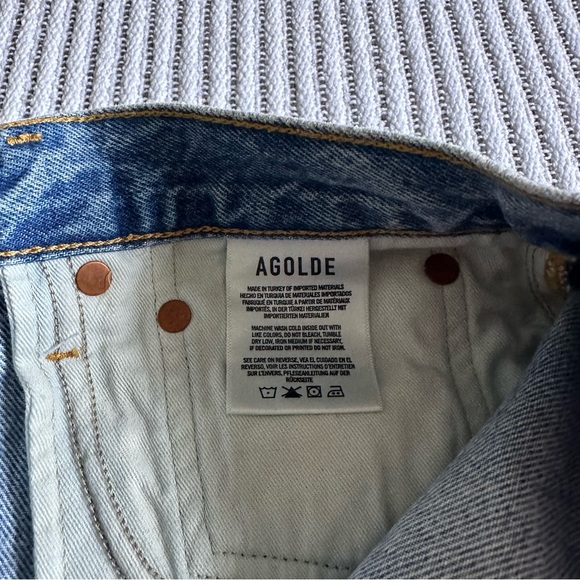 AGOLDE Parker Jean Short in Swapmeet - Picture 8 of 13